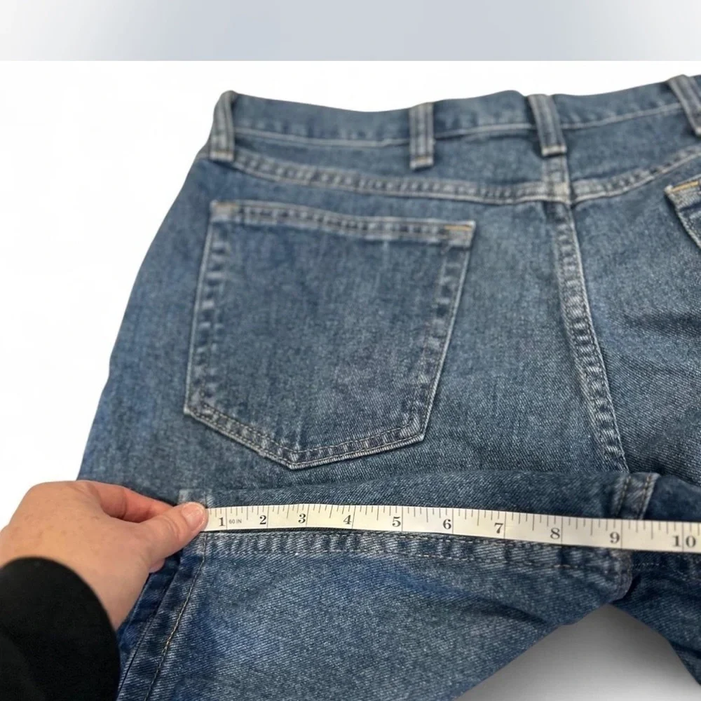 Y2K |Wrangler| Blue Jean Bermuda Jorts Relaxed Fit 100% Cotton Men's Size 36
